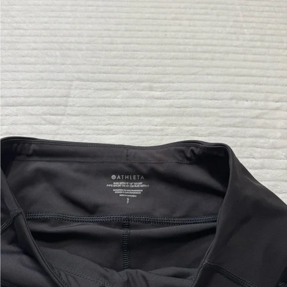 Athleta Black Mini Skirt - Picture 3 of 5